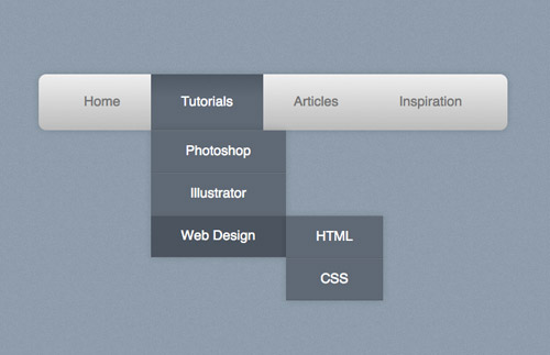 Css Drop Down Menu Background Color