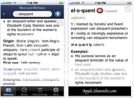 Merriam Webster Dictionary App For Ipad