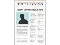 Newspaper Front Page Template For Word