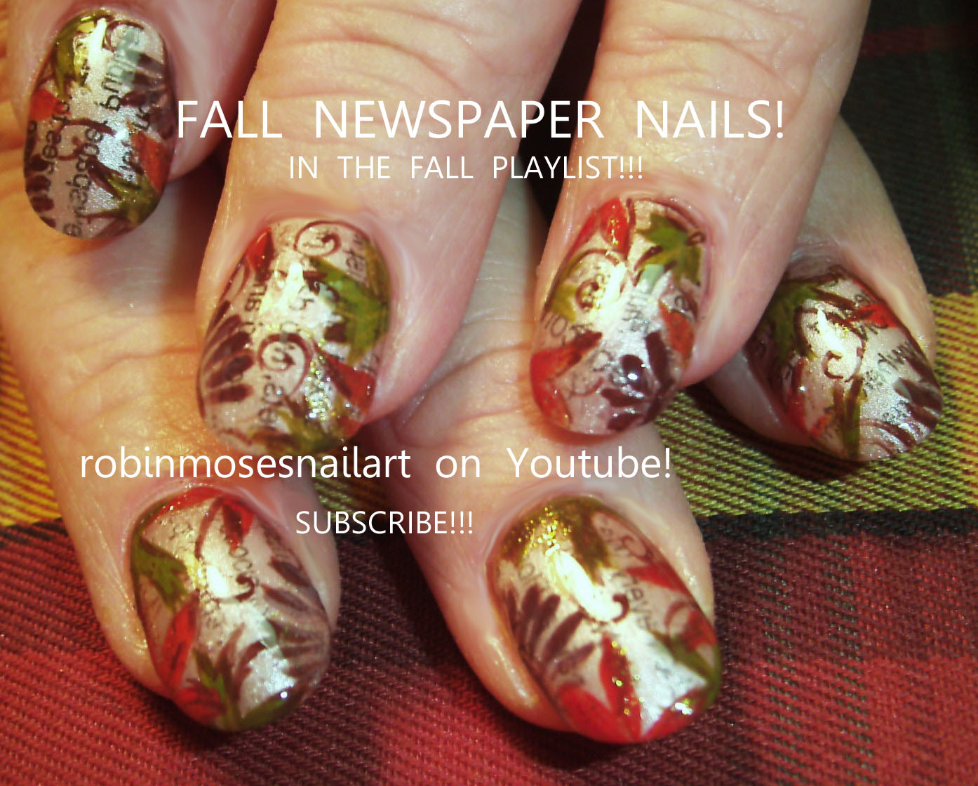 Newspaper Nails With Water Step By Step