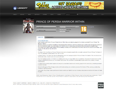 Prince Of Persia Game Online Free