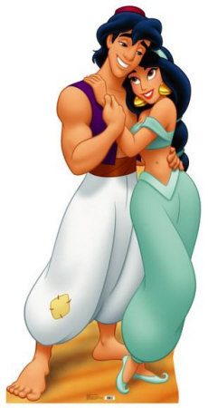 Princess Jasmine And Aladdin