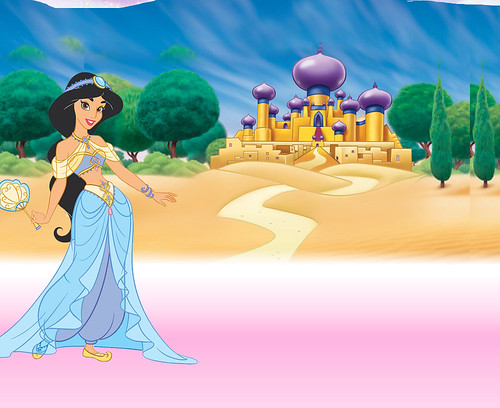 Princess Jasmine And Aladdin Wallpaper