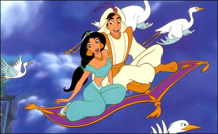 Princess Jasmine And Aladdin Wallpaper