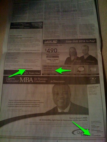 Thank You Newspaper Ads Examples