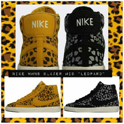 Womens Nike Blazer Mid Leopard